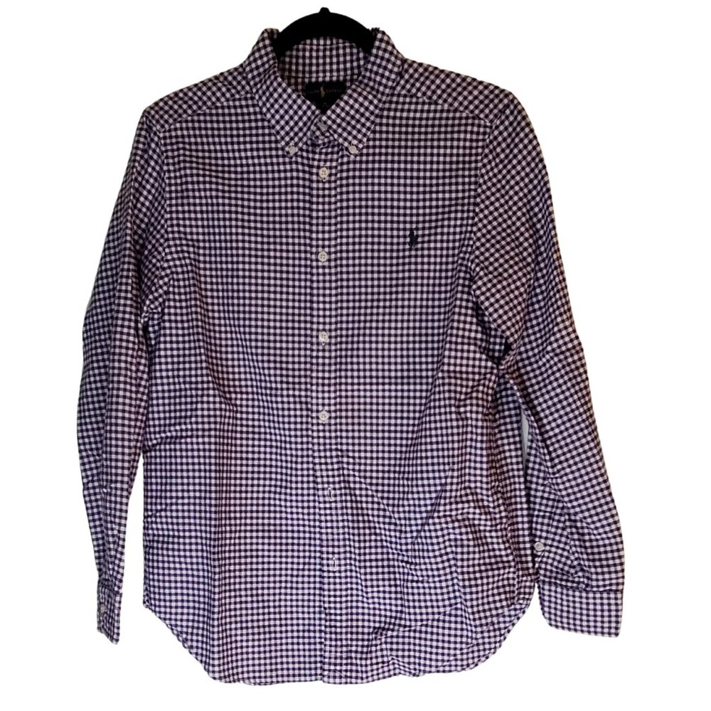 Boys long sleeve button down